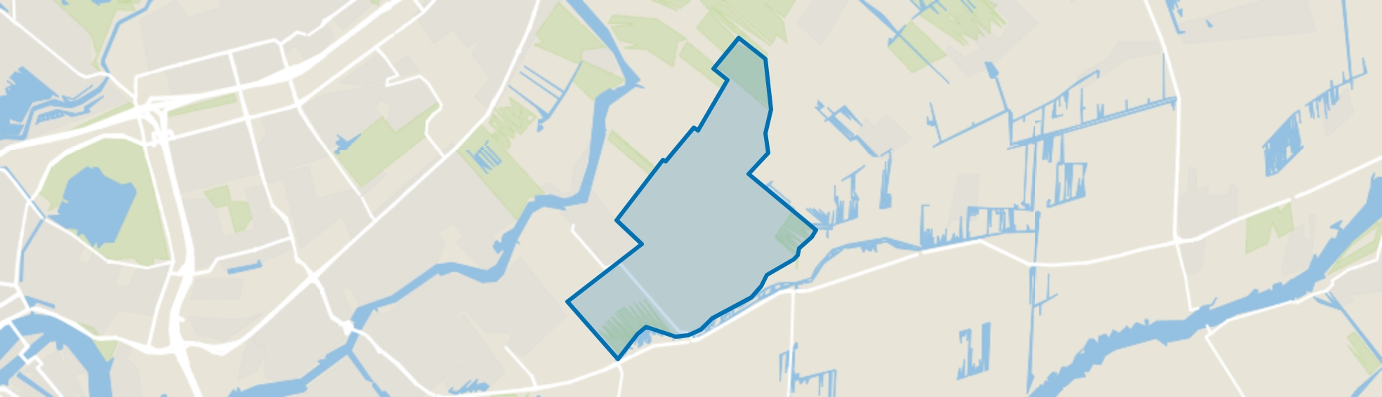 Verspr. huizen Ouderkerk Oost, Ouderkerk aan den IJssel map