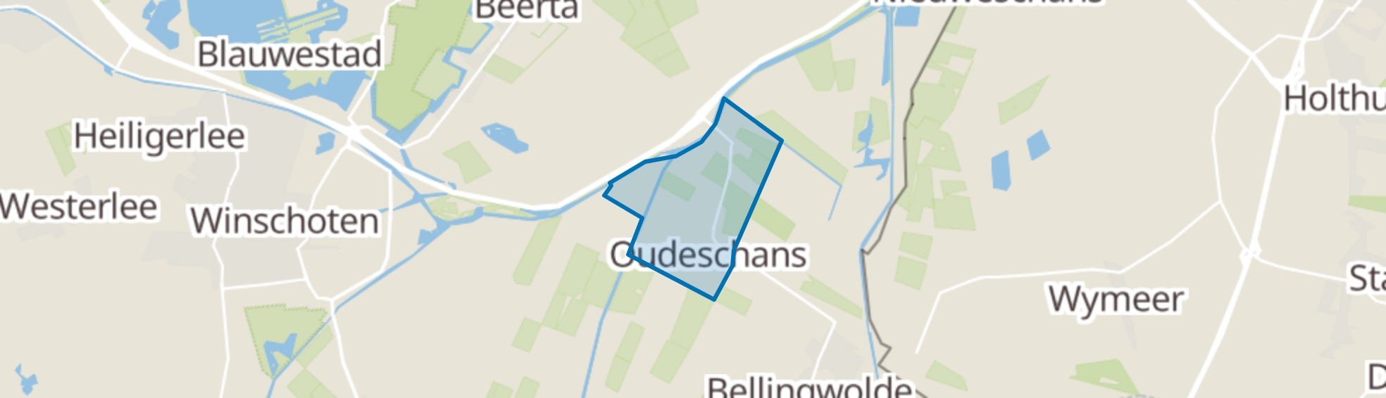 Oudeschans map