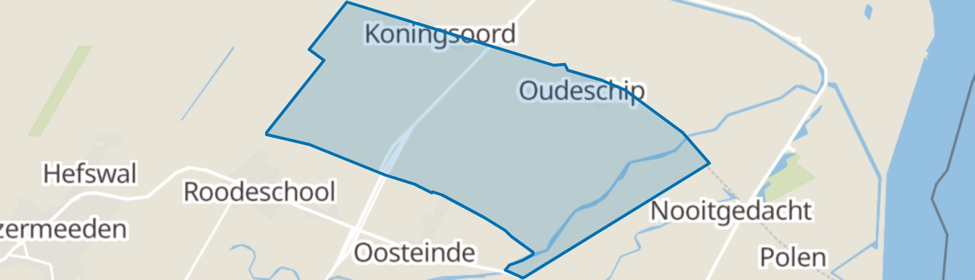 Oudeschip map