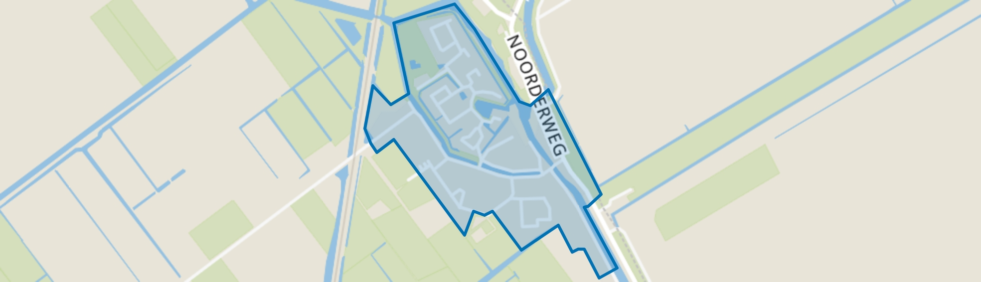 Oudesluis (woonkern), Oudesluis map