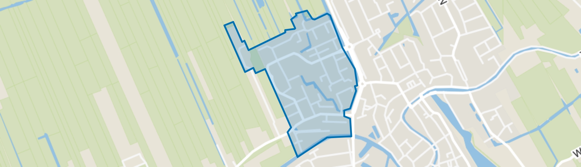 Klein Hekendorp, Oudewater map