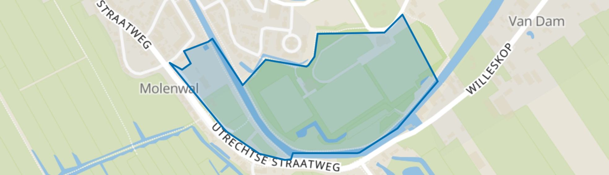 Markveld, Oudewater map