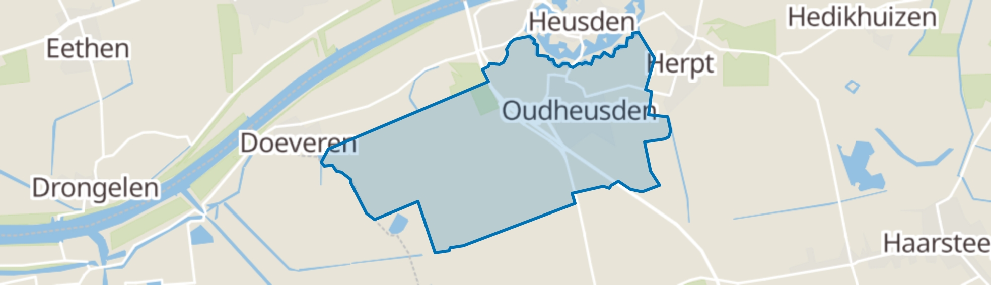 Oudheusden map
