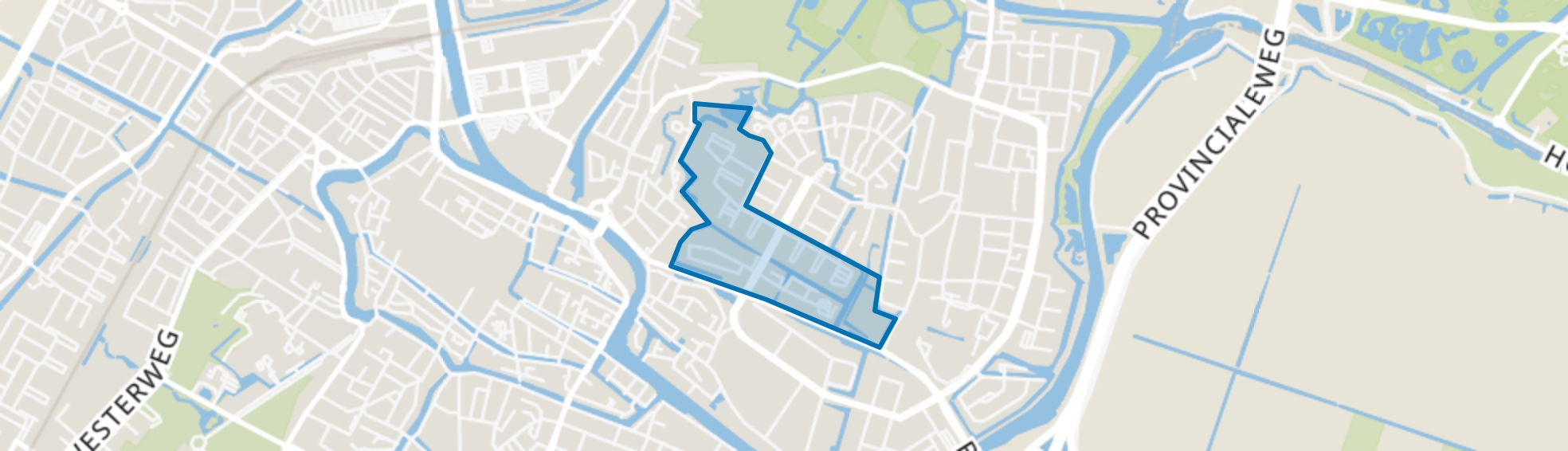 Oudorperpolder-Zuid, Oudorp map