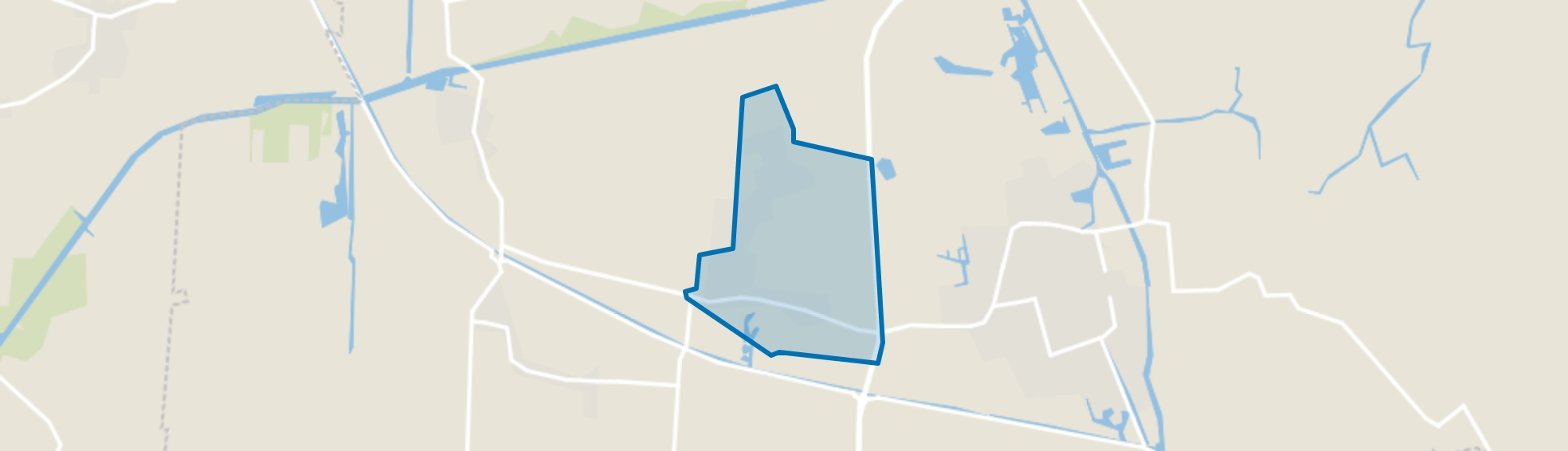 Oudwoude, Oudwoude map