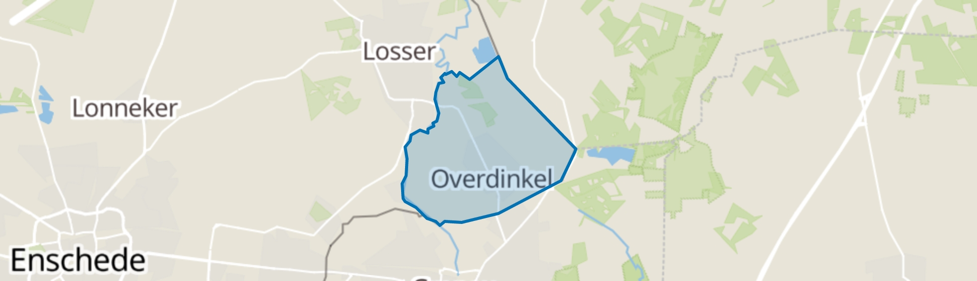 Overdinkel map