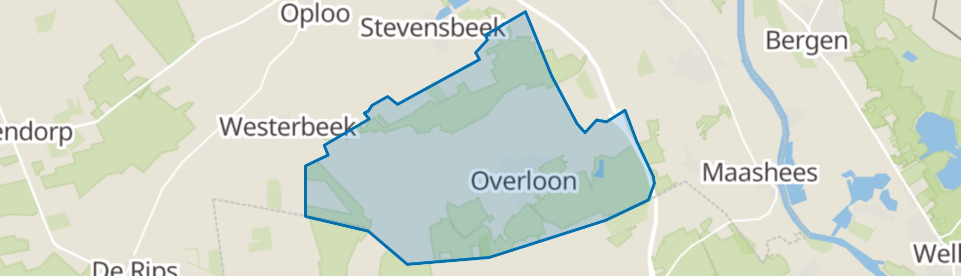 Overloon map