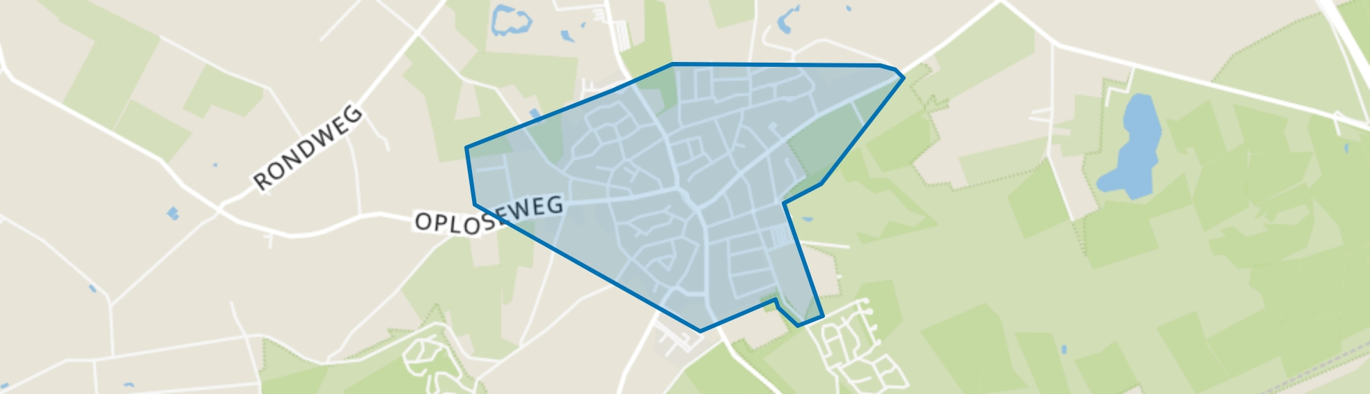 Overloon Centrum, Overloon map