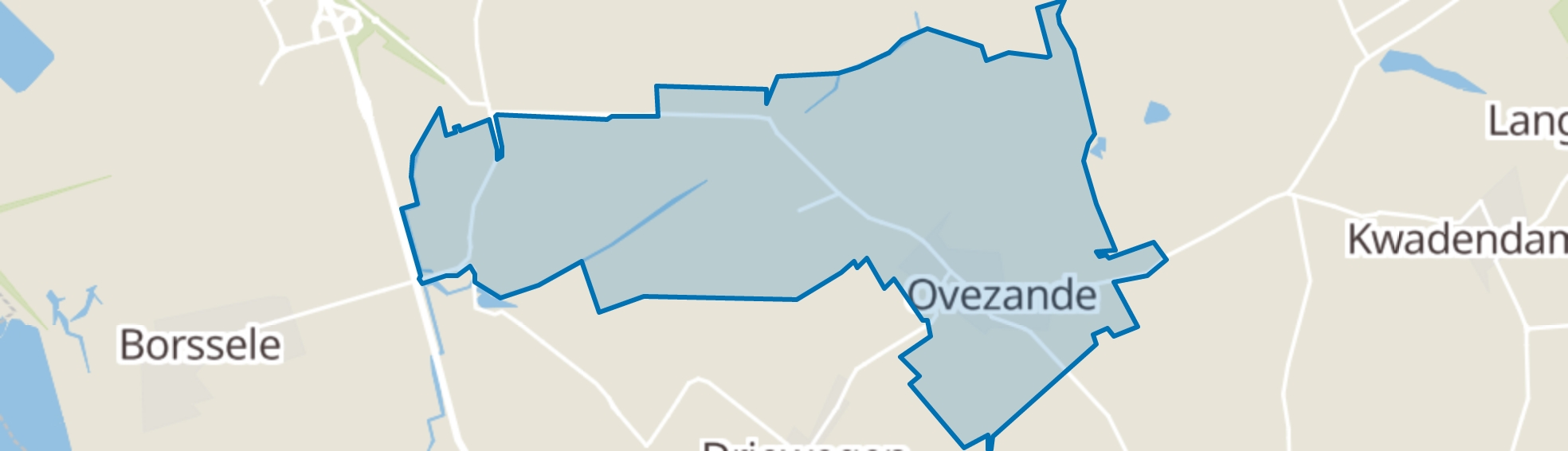 Ovezande map