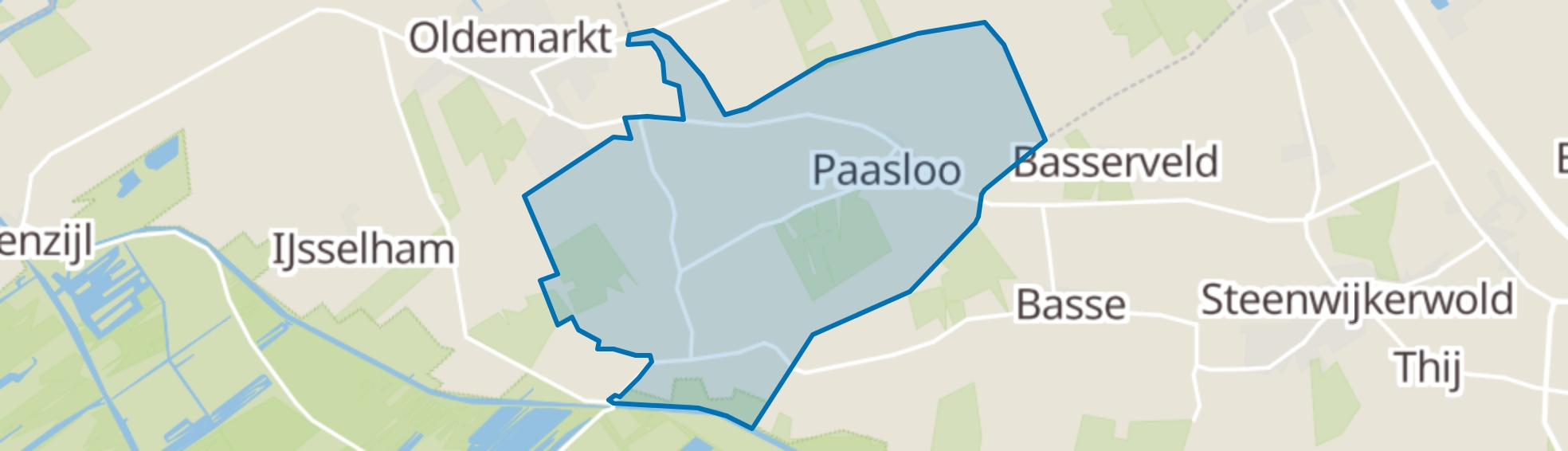Paasloo map