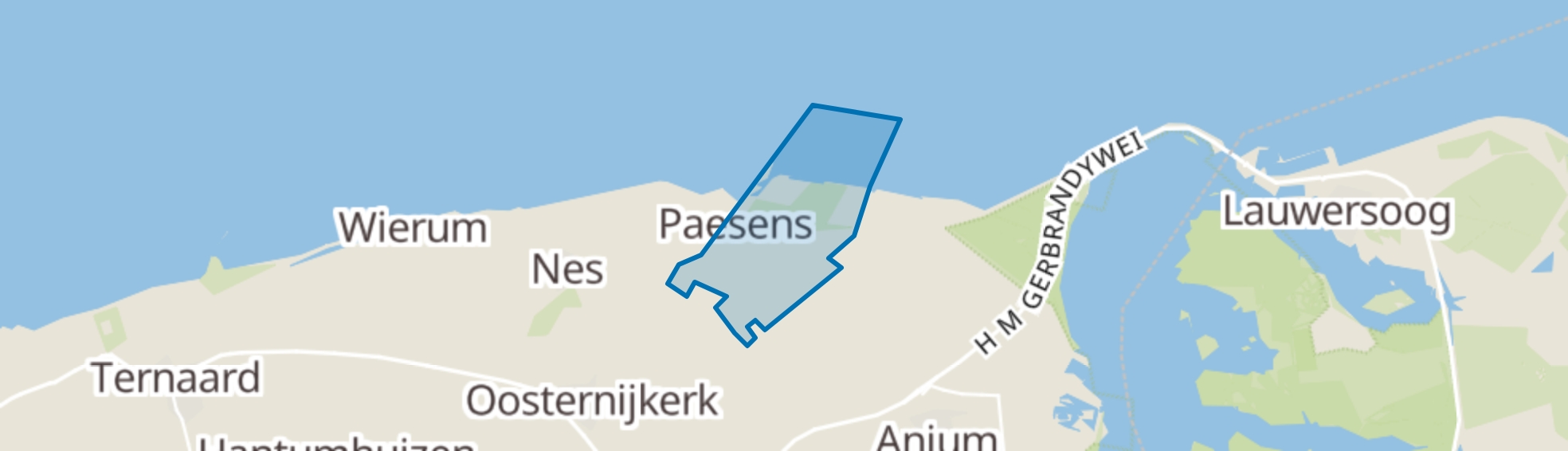 Paesens map