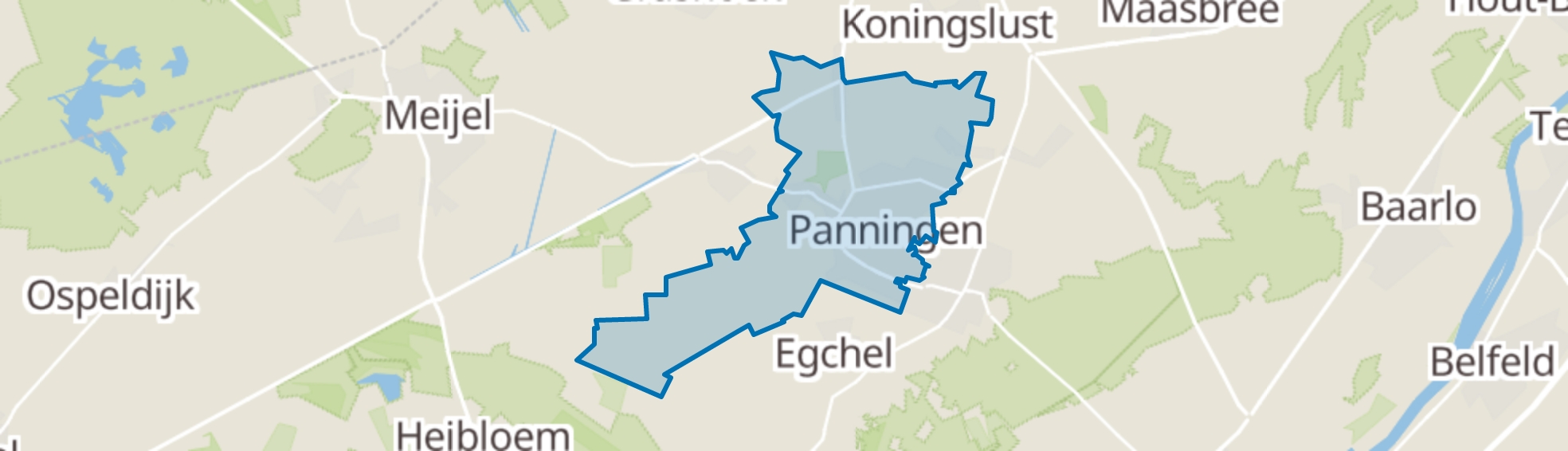 Panningen map