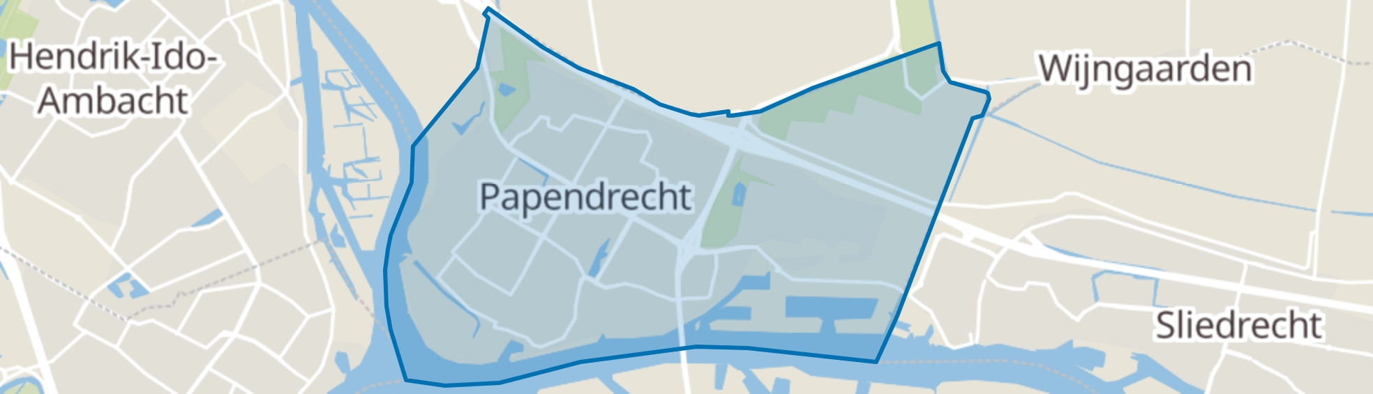 Papendrecht map