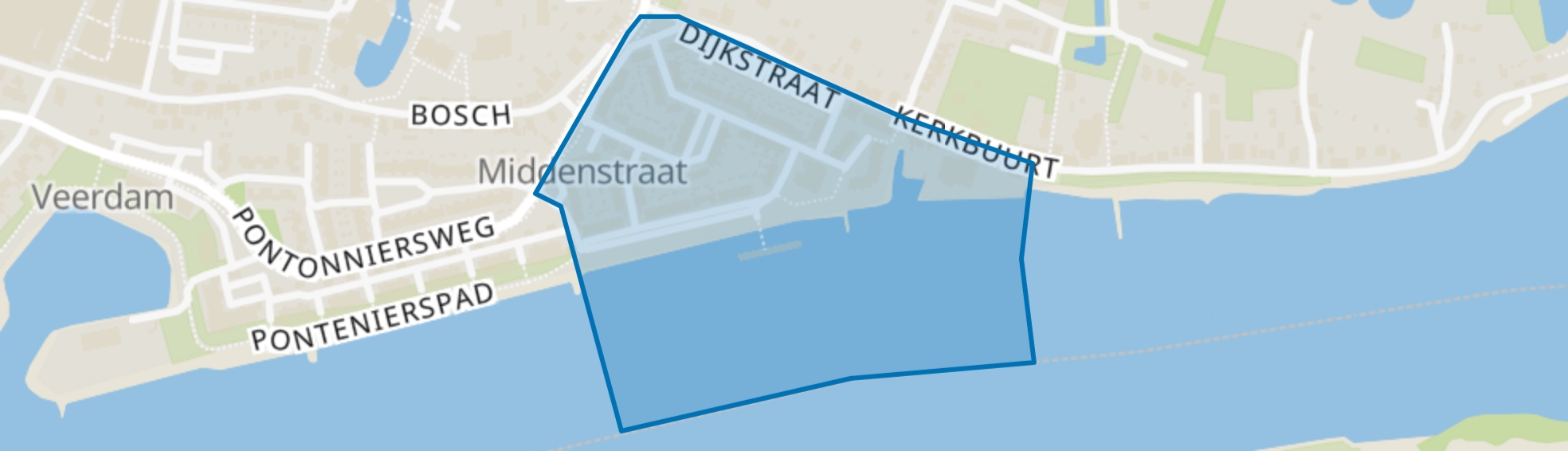 Het Zand, Papendrecht map