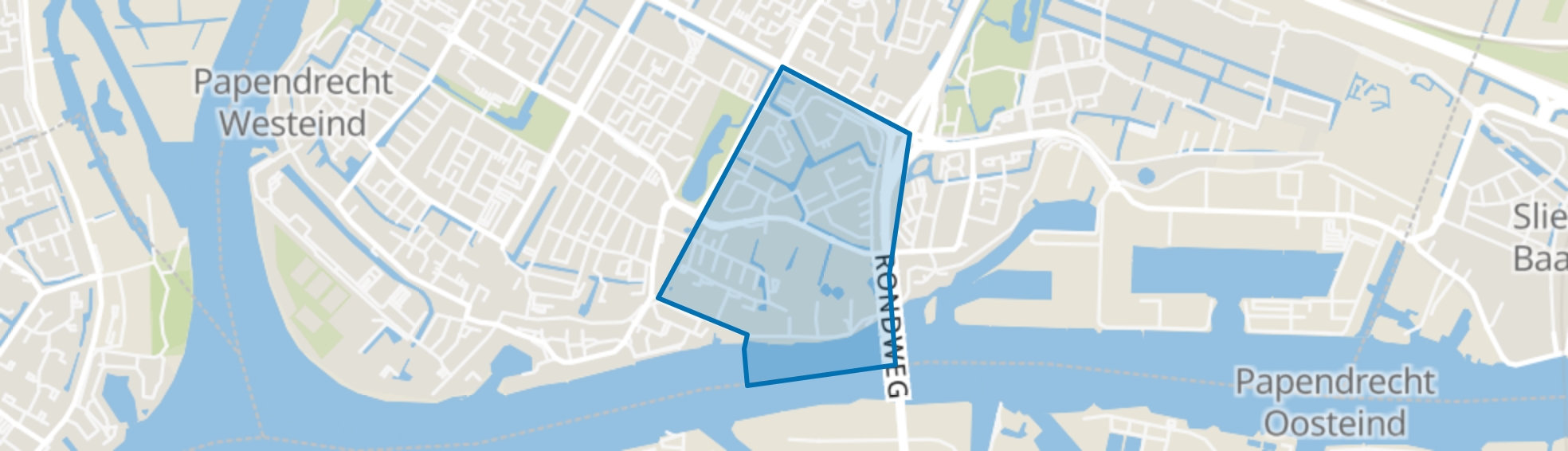 Middenpolder, Papendrecht map