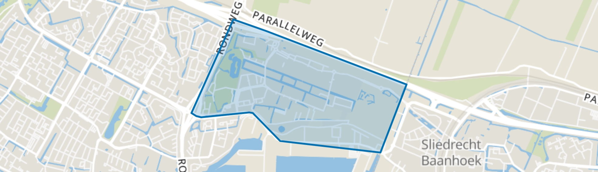 Oostpolder, Papendrecht map