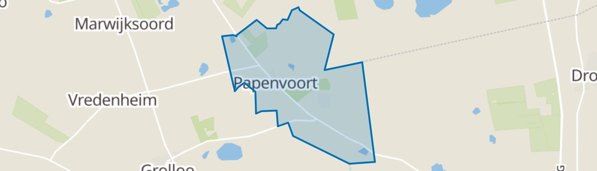 Papenvoort map