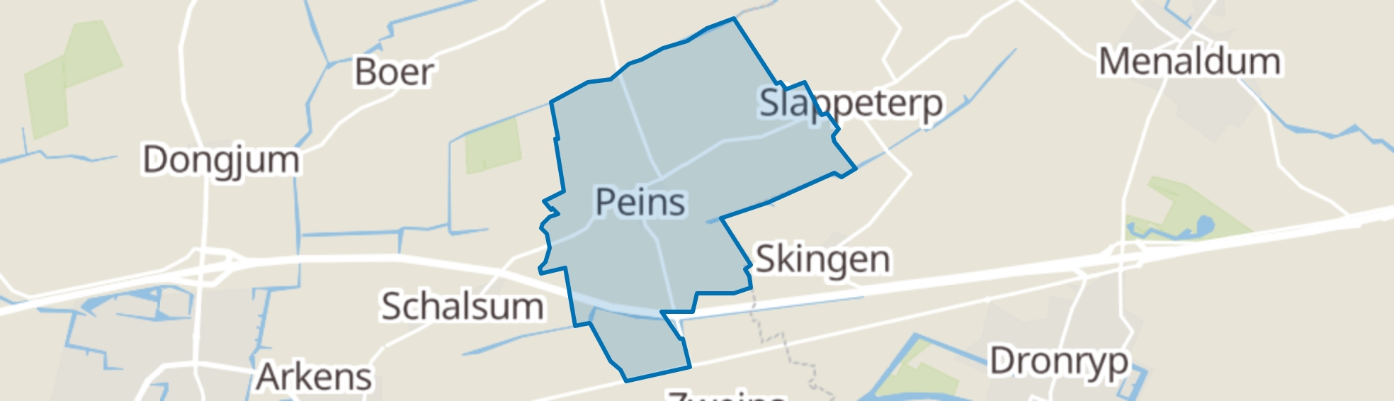 Peins map