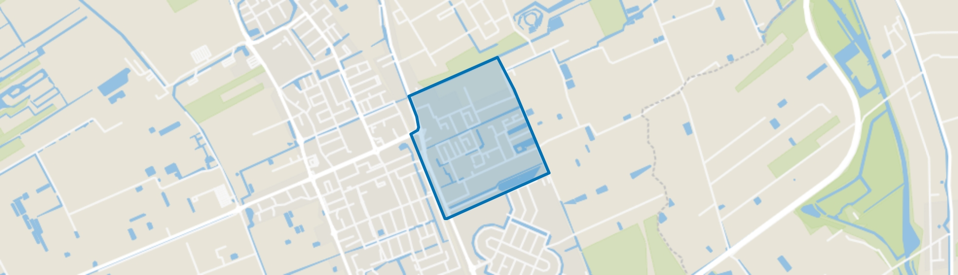 Ackerswoude, Pijnacker map