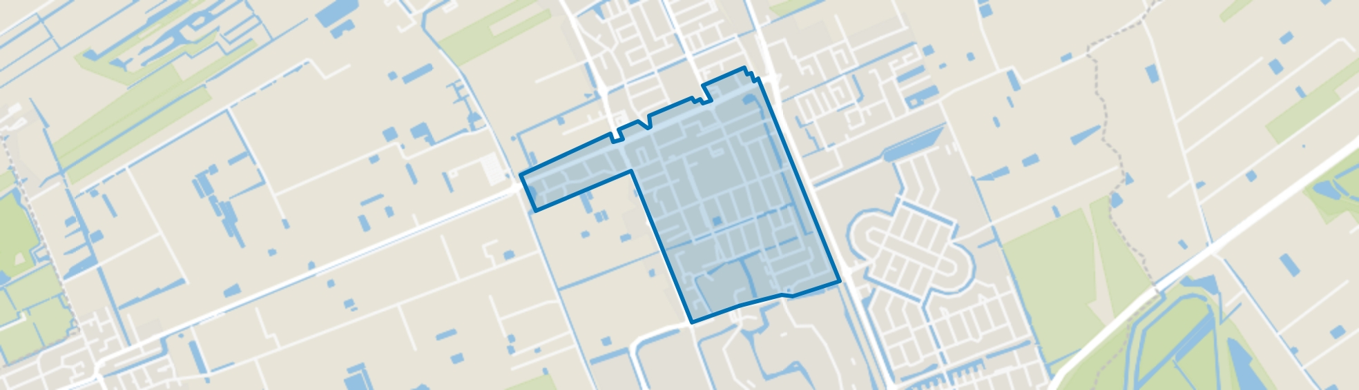 Pijnacker-Centrum/Dorp, Pijnacker map