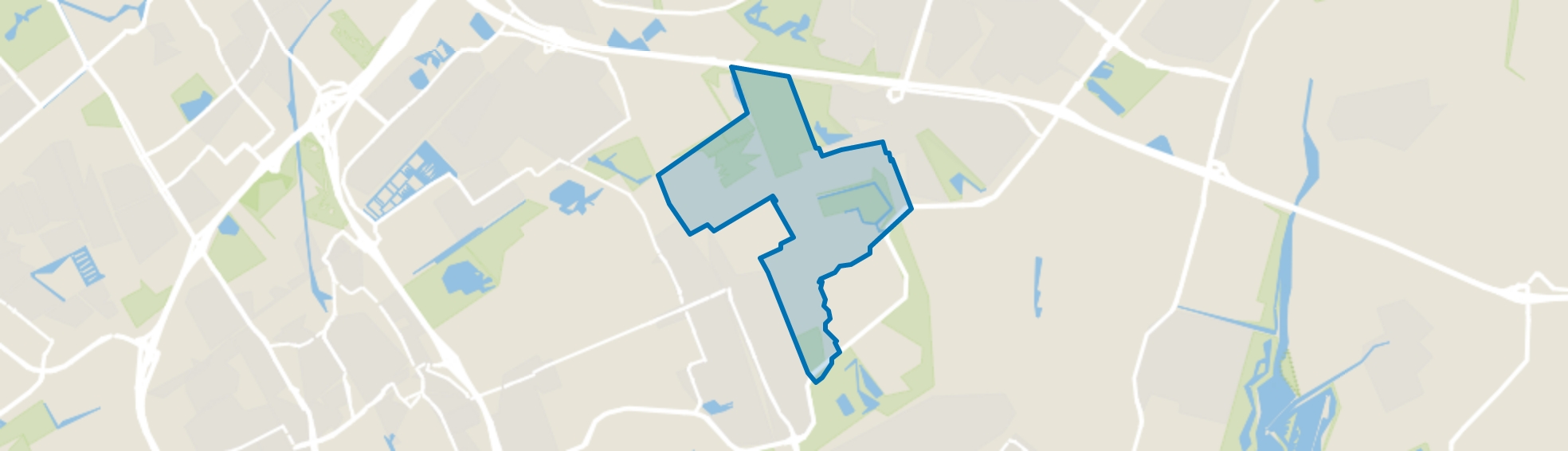 Pijnacker Oost, Pijnacker map