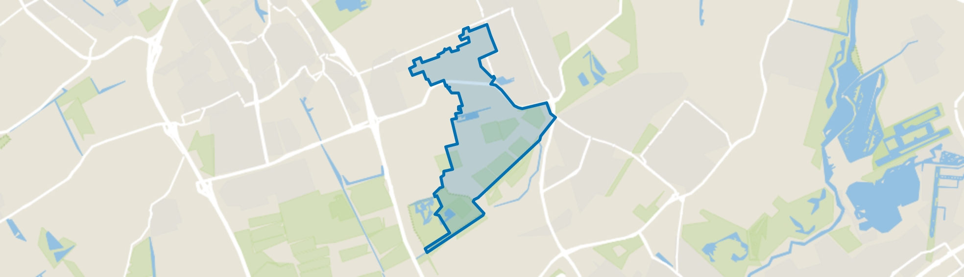 Zuidpolder Oude Leede, Pijnacker map