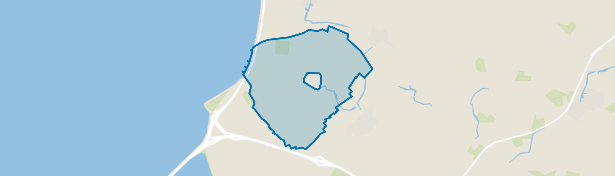 Verspreide huizen Pingjum, Pingjum map