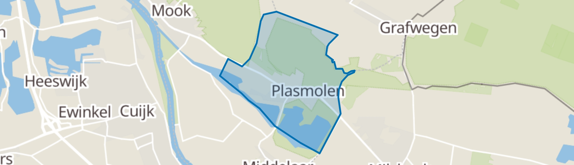 Plasmolen map