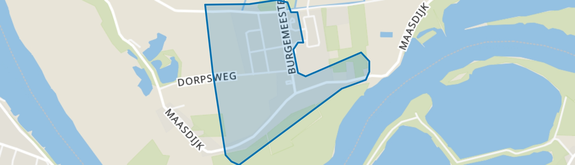 Poederoijen, Poederoijen map