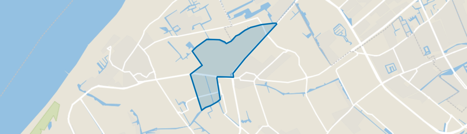 Buitengebied 2 Poeldijk, Poeldijk map