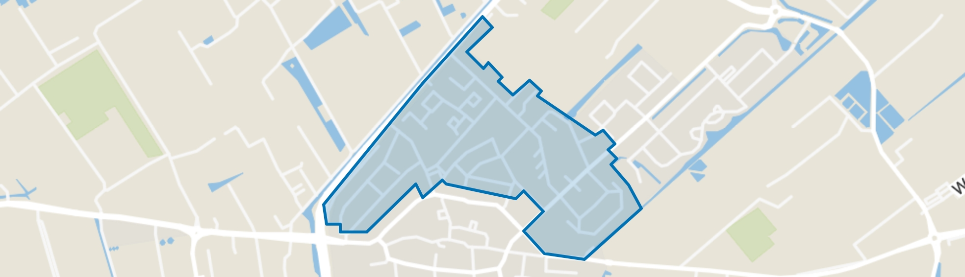 Poeldijk Noord, Poeldijk map