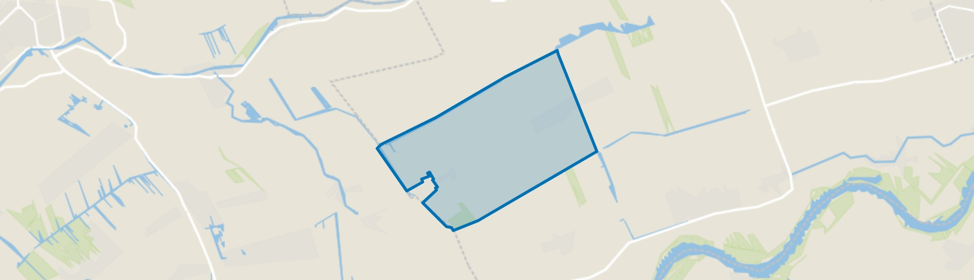 Polsbroek-Noordzijdseweg-Zuidzijdseweg, Polsbroek map