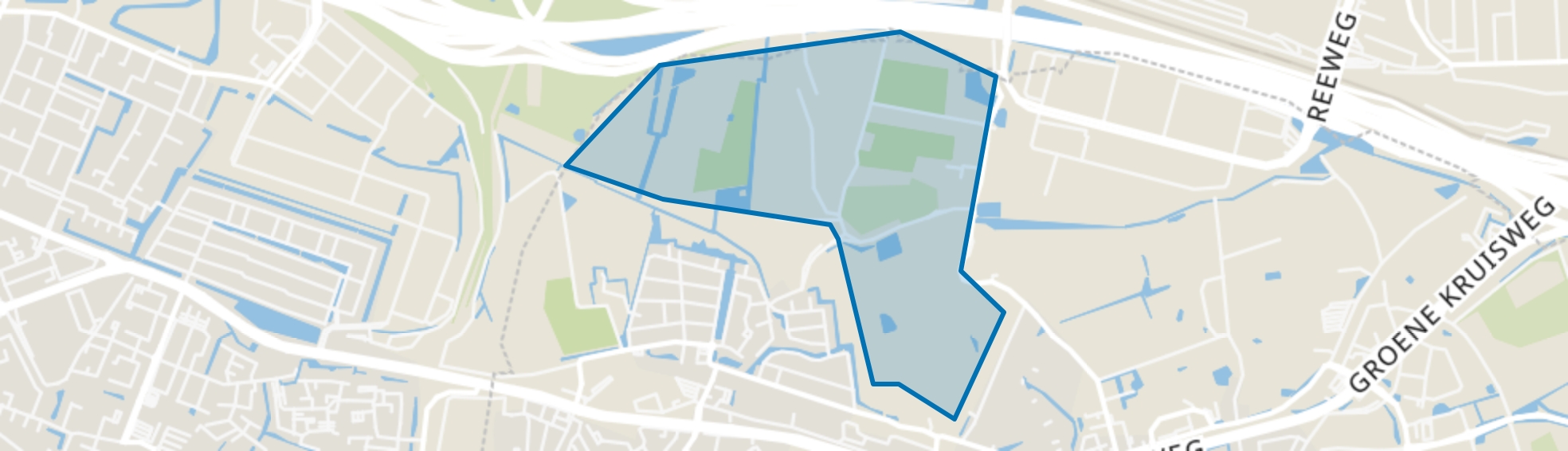 Buitengebied Poortugaal, Poortugaal map