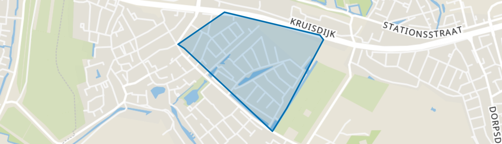 Landweg, Poortugaal map