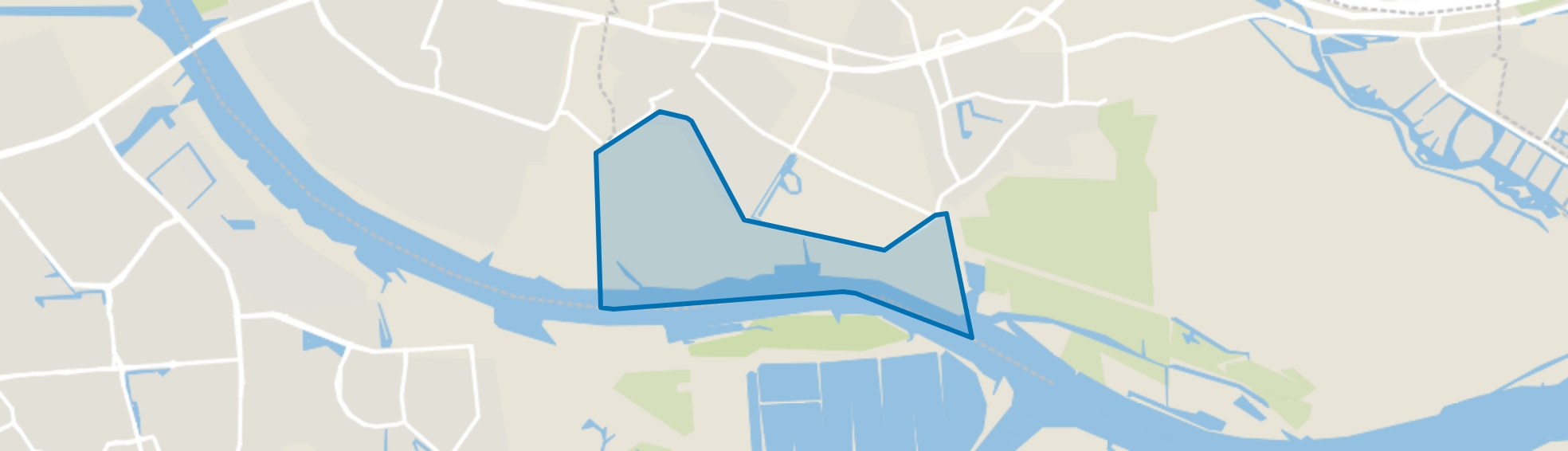 Polder Albrandswaard, Poortugaal map