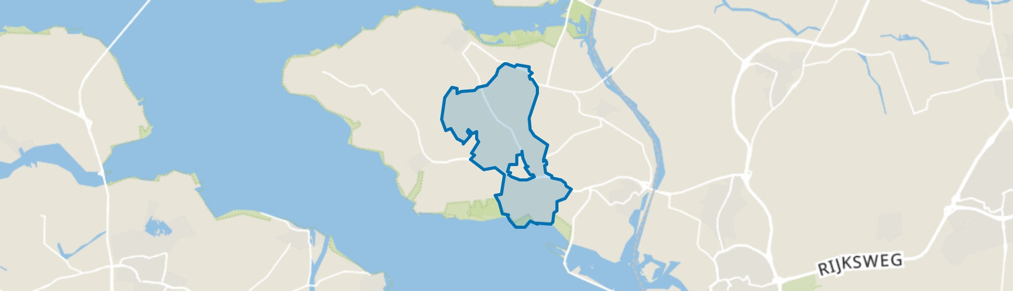 Verspreide huizen Poortvliet, Poortvliet map