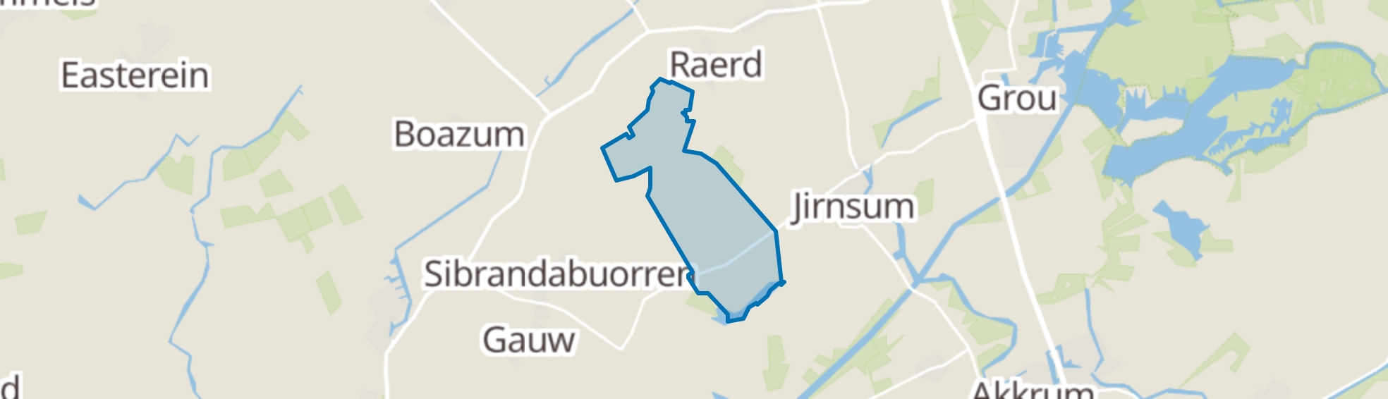 Poppenwier map