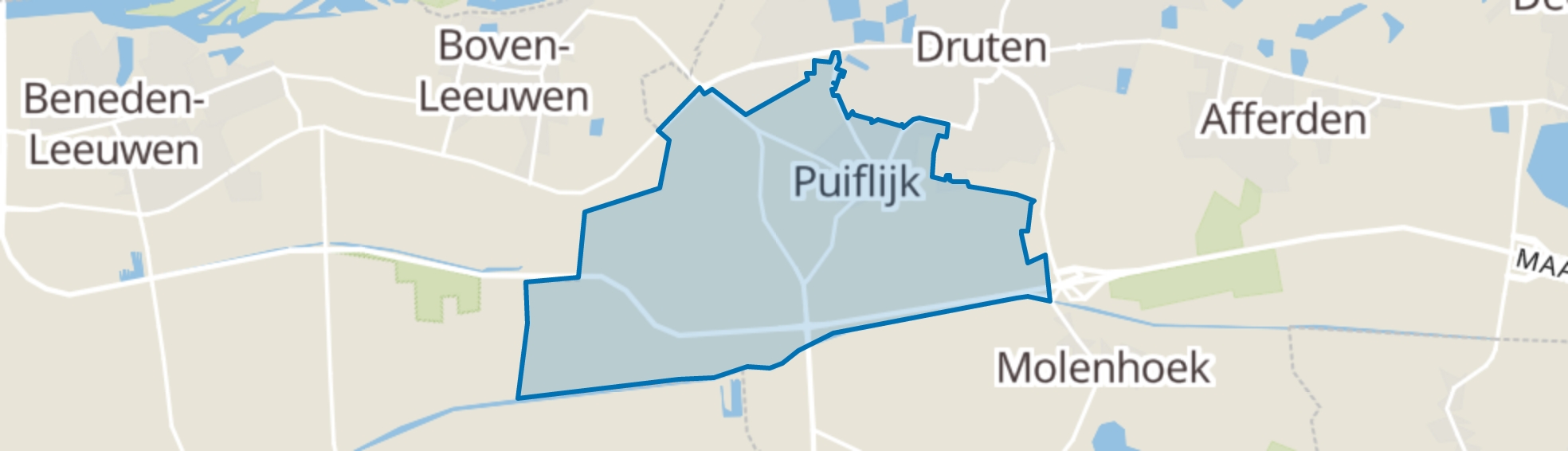 Puiflijk map