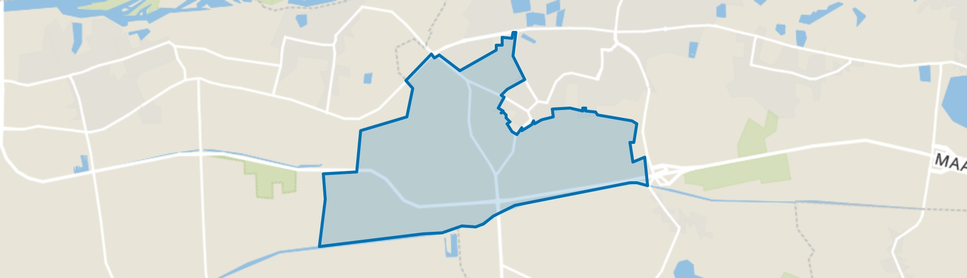 Puiflijk Buitengebied, Puiflijk map