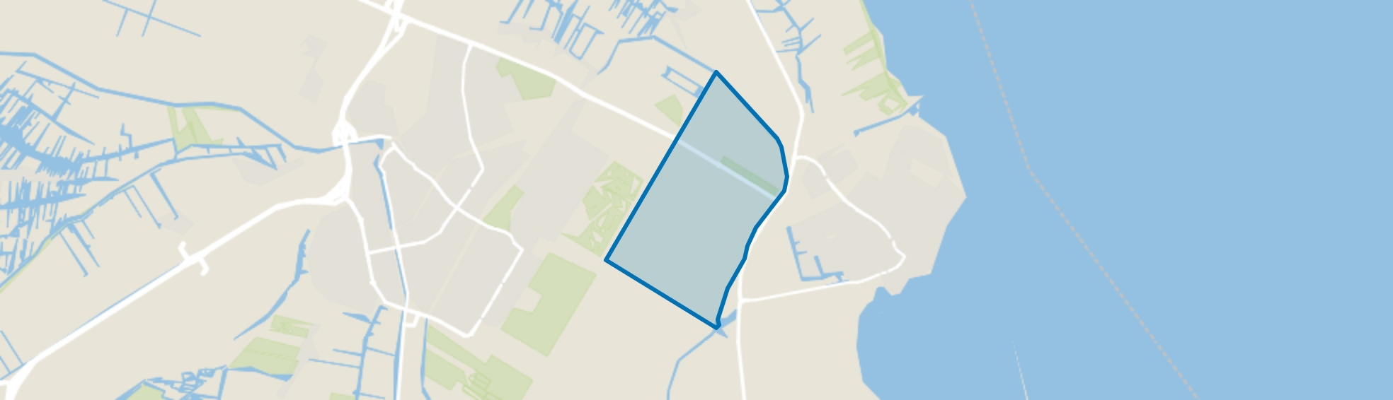 Purmerpolder, Purmer (Gem. Edam-Volendam) map