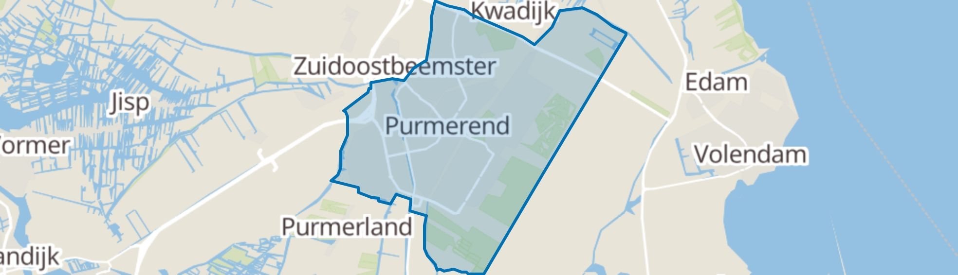 Purmerend map