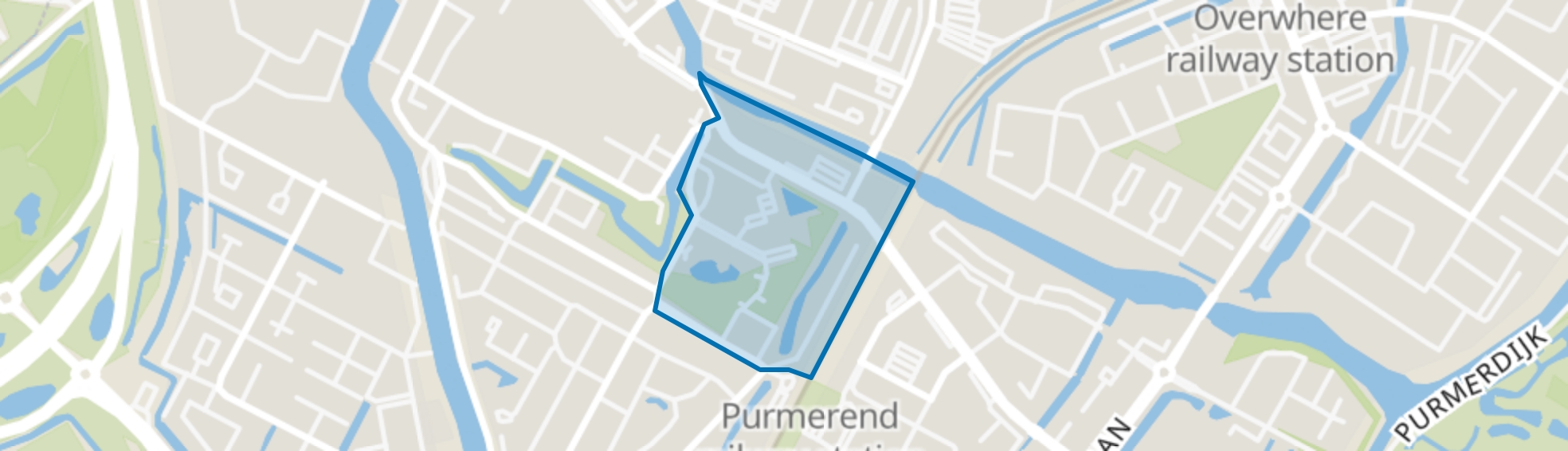 Stationsbuurt, Purmerend map