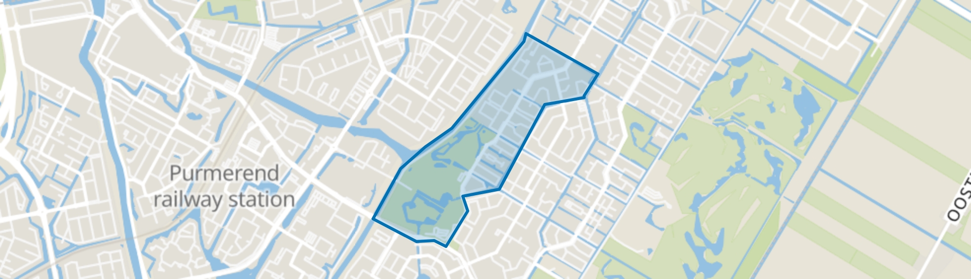 Werktuigenbuurt, Purmerend map