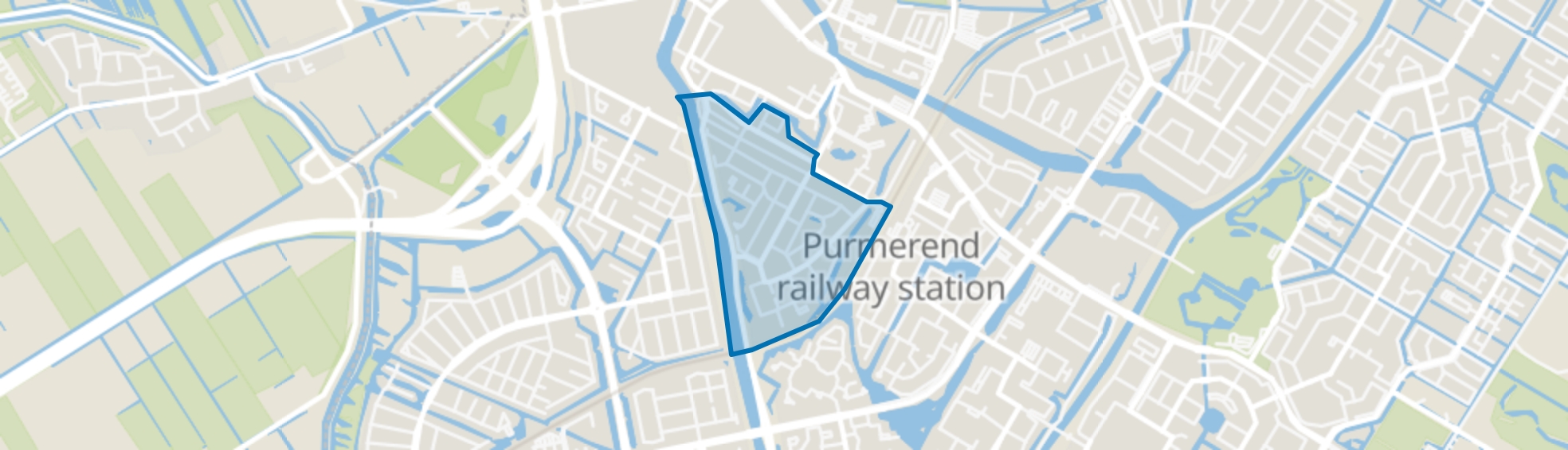 Zuiderpolder, Purmerend map