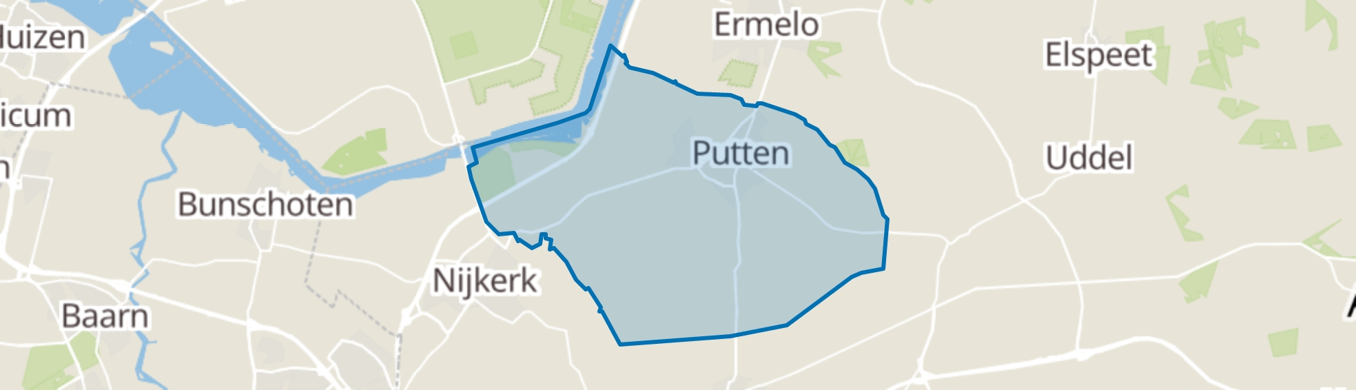 Putten map