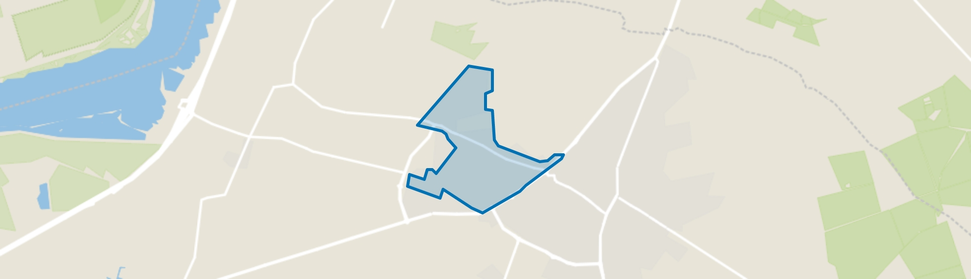 Putten-Stationsstraat industriegebied, Putten map