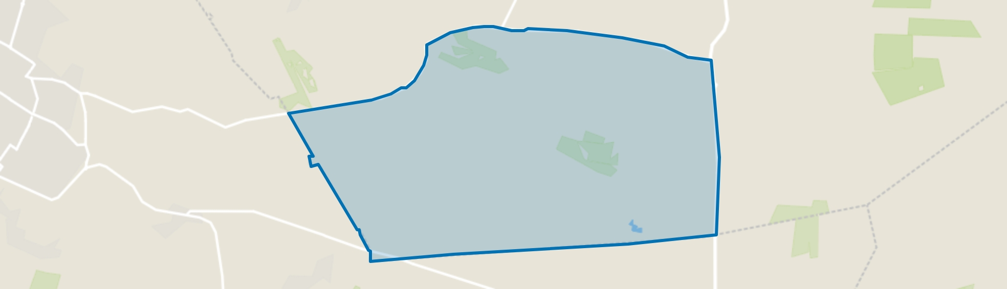 Verspreide huizen Gerven, Putten map