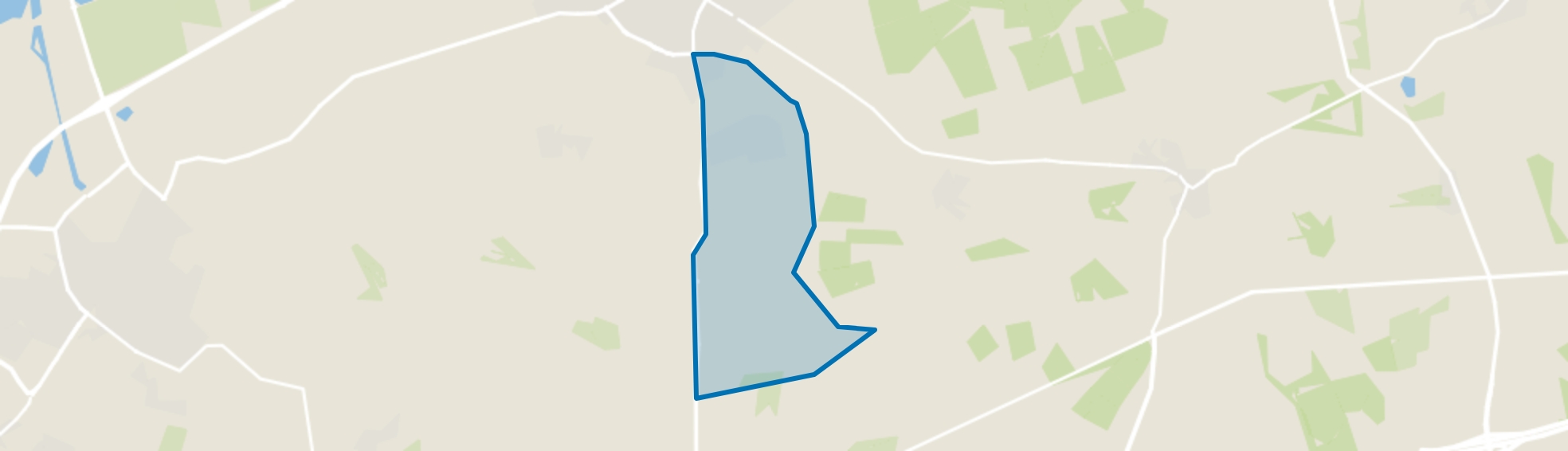 Verspreide huizen Krachtighuizen en omgeving, Putten map