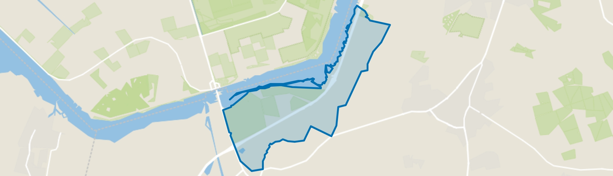 Verspreide huizen Nulde, Putten map