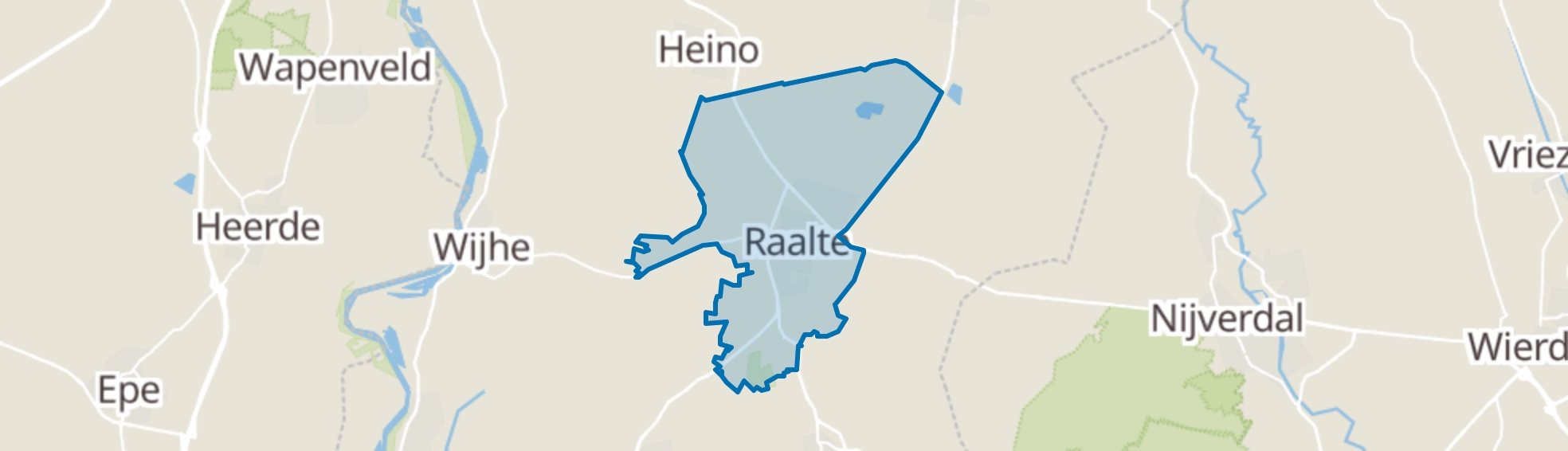 Raalte map